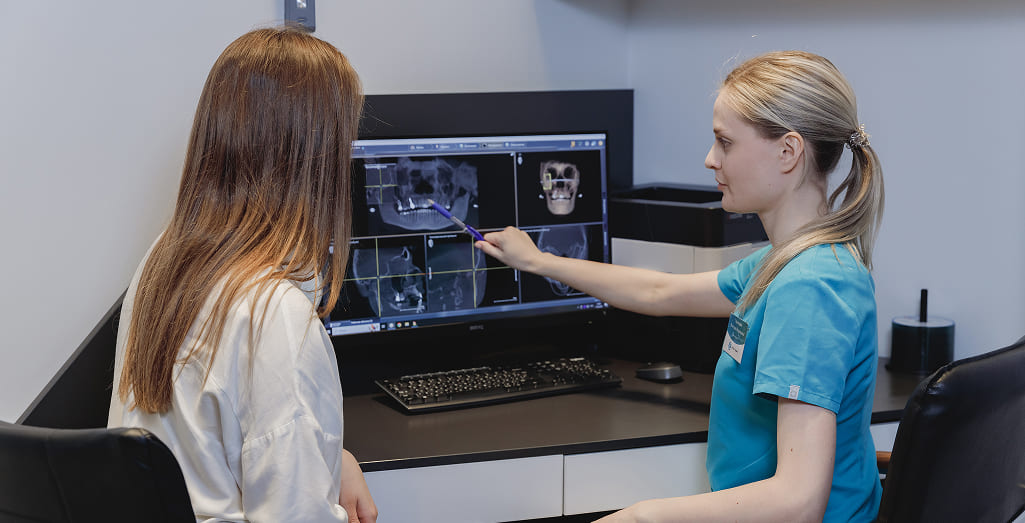 Диагностика в Дентал-Сервис — еще лучше, качественнее, точнее вместе с искусственным интеллектом