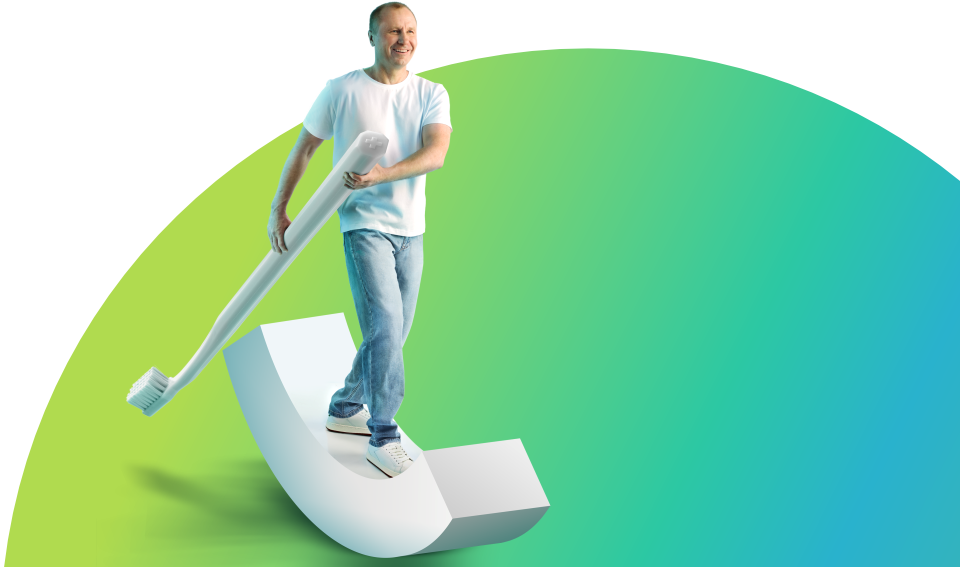 Профессиональная гигиена зубов с фторированием